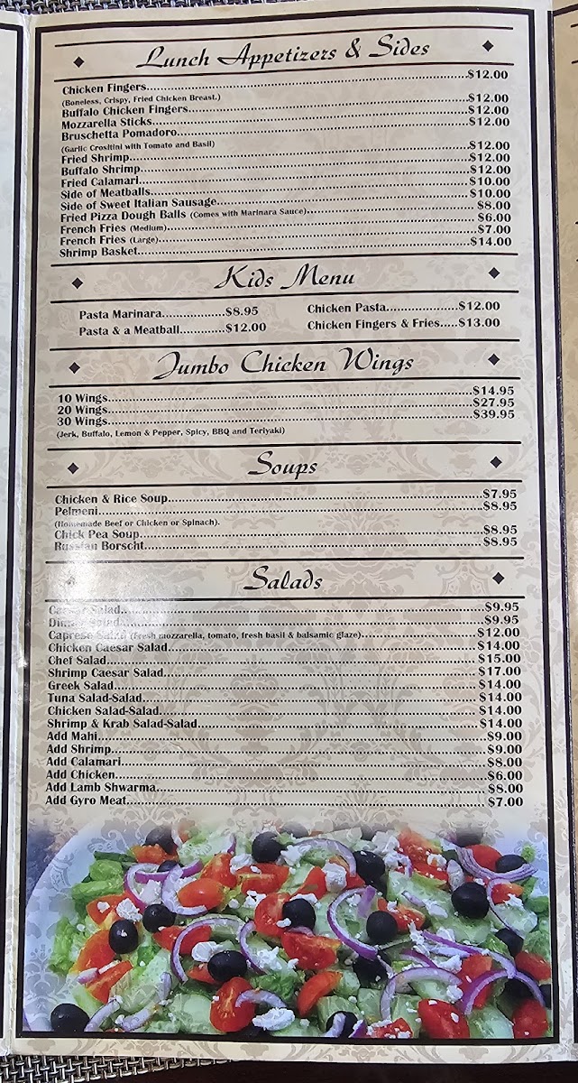 Kennedy Cafe Menu - Image 4